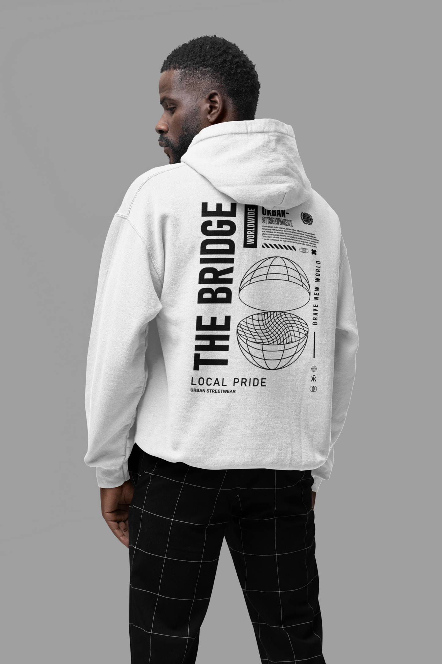 ZATYX MOON RIDER Oversized Heavyweight Hoodie