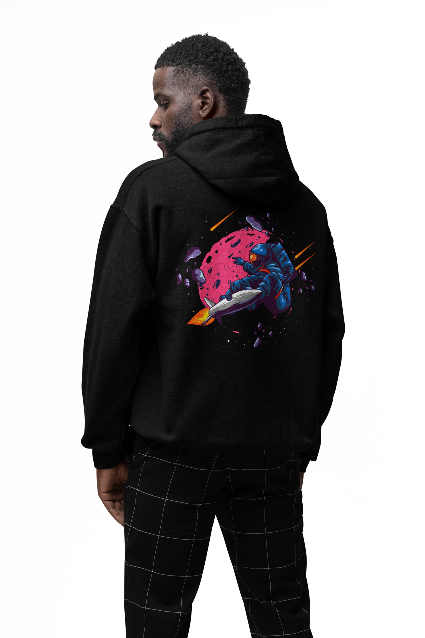 ZATYX MOON RIDER Oversized Heavyweight Hoodie