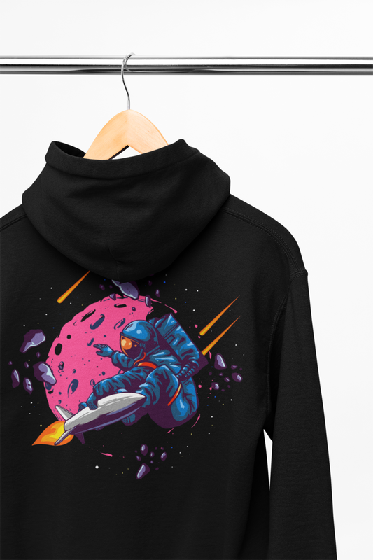 ZATYX MOON RIDER Oversized Heavyweight Hoodie