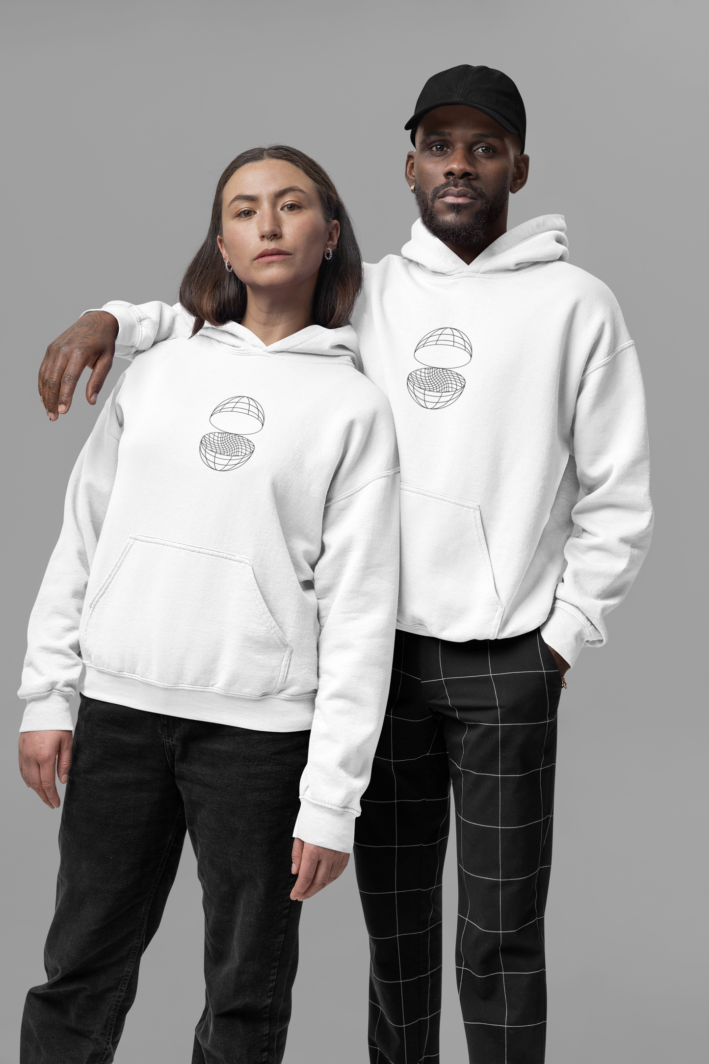 ZATYX MOON RIDER Oversized Heavyweight Hoodie