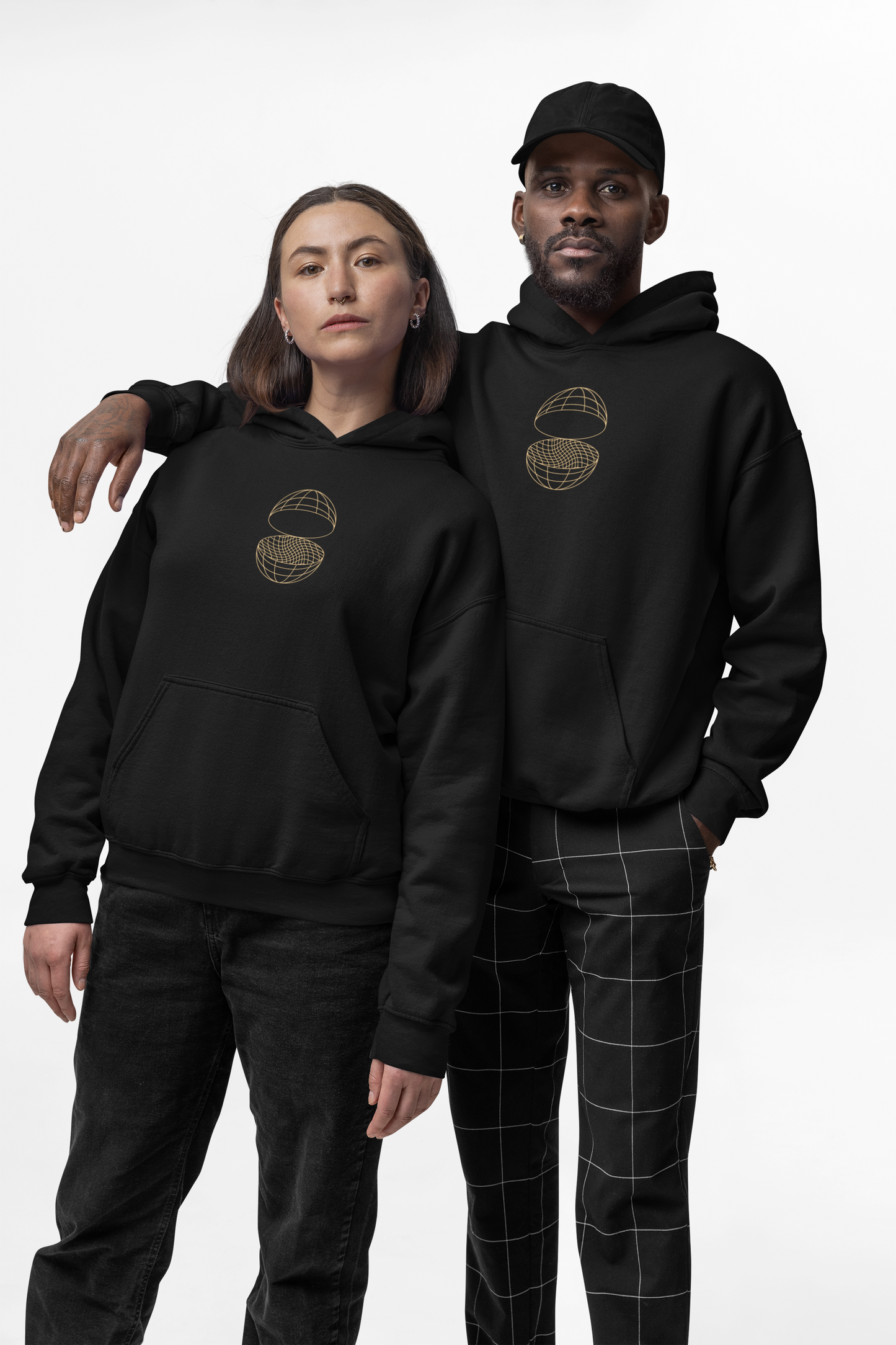 ZATYX THE BRIDGE Oversized Heavyweight Hoodie